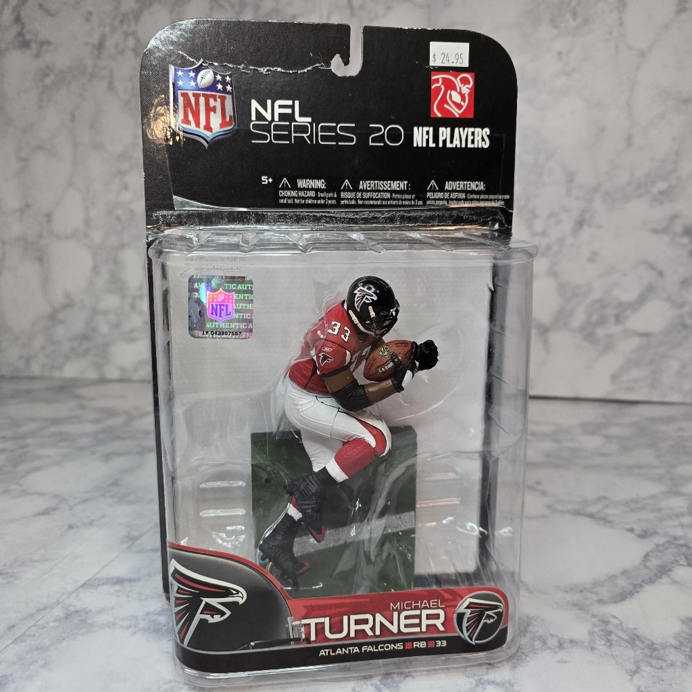 NFL Series 20 Atlanta Falcons Michael Turner McFarlane Action Figure